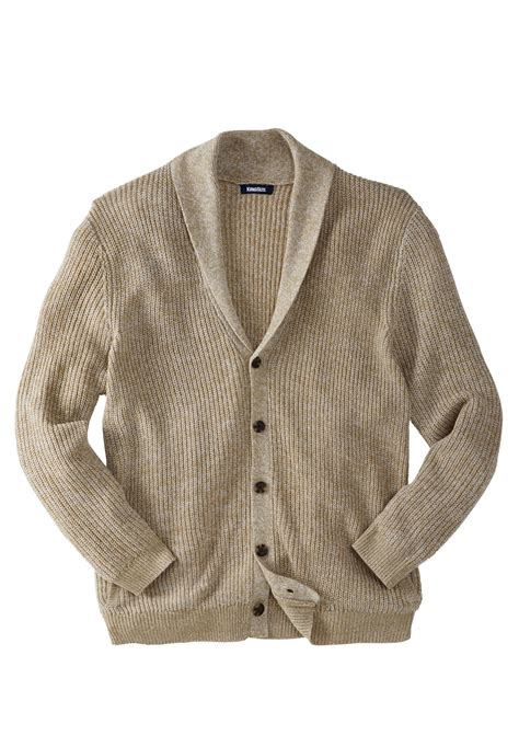 Prada Grey Knit Shawl Collar Cardigan 